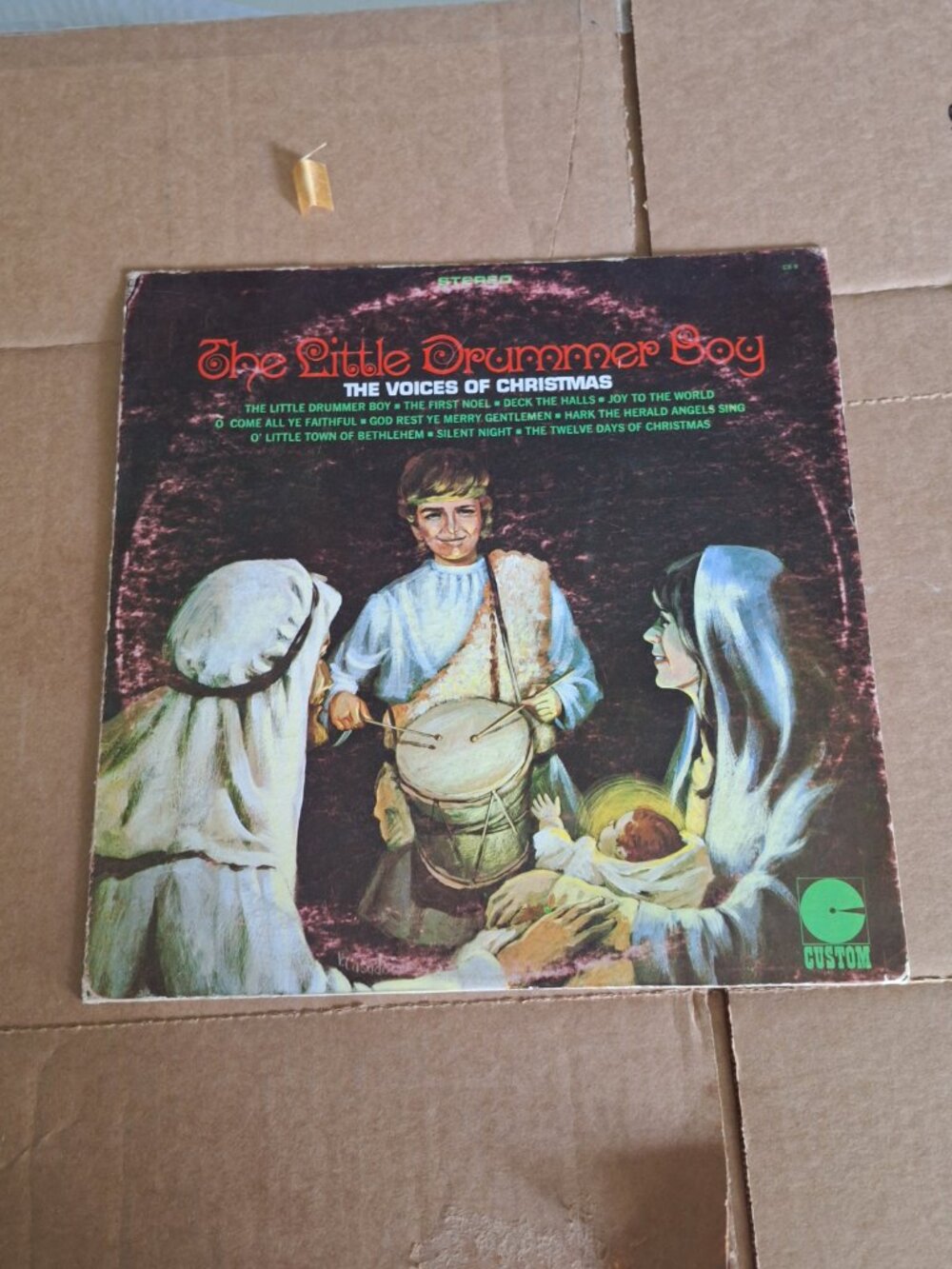 little drummer boy lp record voice of christmas